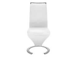 Lot De 2 Chaises TWIZY - Simili Blanc -Mobilia Boutique chaise 211875