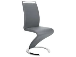 Lot De 6 Chaises TWIZY - Simili Gris -Mobilia Boutique chaise 211893
