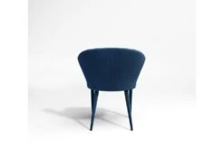 Lot De 2 Chaises Velours Bleu Canard Pieds Velours Assortis -Mobilia Boutique chaise 21220363