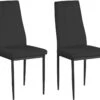 Chaise Kelly 2pk Noir -Mobilia Boutique chaise 21686229