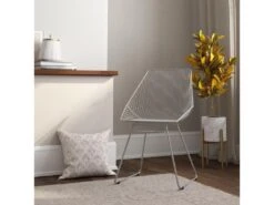 Chaise De Salle à Manger En Métal Gris -Mobilia Boutique chaise 21697617