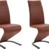 Chaise Ziri 2pk Marron -Mobilia Boutique chaise 21735821