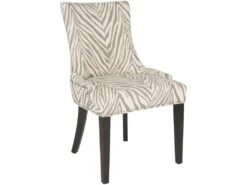 Chaise Taupe 62 X 55 X 92.45 Cm - Marcelina -Mobilia Boutique chaise 22251751