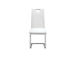 Chaise SOFI PU Blanc, Dimension H99 X L43 X P57 Cm, Idéal Pour Votre Cuisine Ou Salle à Manger -Mobilia Boutique chaise 22328865