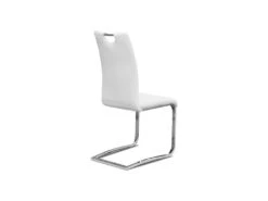Chaise SOFI PU Blanc, Dimension H99 X L43 X P57 Cm, Idéal Pour Votre Cuisine Ou Salle à Manger -Mobilia Boutique chaise 22328867