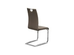 Chaise SOFI PU Cappuccino, Dimension H99 X L43 X P57 Cm, Idéal Pour Votre Cuisine Ou Salle à Manger -Mobilia Boutique chaise 22328877