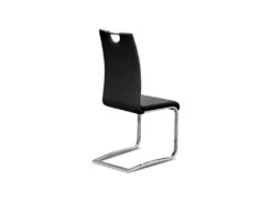 Chaise SOFI PU Noir, Dimension H99 X L43 X P57 Cm, Idéal Pour Votre Cuisine Ou Salle à Manger -Mobilia Boutique chaise 22328895