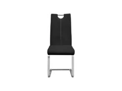 Chaise SOFI PU Noir, Dimension H99 X L43 X P57 Cm, Idéal Pour Votre Cuisine Ou Salle à Manger -Mobilia Boutique chaise 22328897