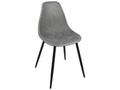 KAYELLES Lot De 4 Chaises De Cuisine Nid D’abeille OTA (Gris) -Mobilia Boutique chaise 22365565