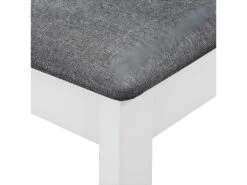 Chaises à Manger Avec Coussins Lot De 4 Blanc Bois Solide -Mobilia Boutique chaise 22557947