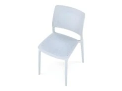 Chaise Design En Polypropylène 42 X 55 X 79 Cm - Bleu Clair -Mobilia Boutique chaise 22723817