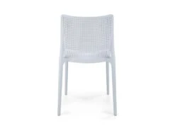 Chaise Design En Polypropylène 42 X 55 X 79 Cm - Bleu Clair -Mobilia Boutique chaise 22723819