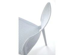 Chaise Design En Polypropylène 42 X 55 X 79 Cm - Bleu Clair -Mobilia Boutique chaise 22723823