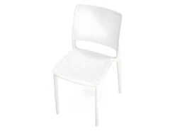 Chaise Design En Polypropylène 42 X 55 X 79 Cm - Blanc -Mobilia Boutique chaise 22723909