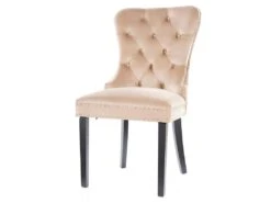 Chaise De Salle à Manger Design 51 X 46 X 98 Cm - Beige -Mobilia Boutique chaise 22742021