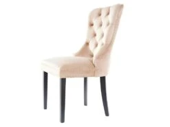 Chaise De Salle à Manger Design 51 X 46 X 98 Cm - Beige -Mobilia Boutique chaise 22742023