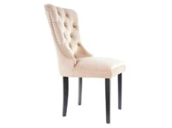 Chaise De Salle à Manger Design 51 X 46 X 98 Cm - Beige -Mobilia Boutique chaise 22742029