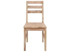 Lot De 2 Chaises De Salle à Manger Cuisine Design Classique Bois D'acacia Massif CDS020274 -Mobilia Boutique chaise 22744253