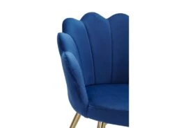 Chaise De Salle à Manger Tulip Velours / Chaise De Cuisine Rembourrée En Métal Shell Chair -Mobilia Boutique chaise 22802887