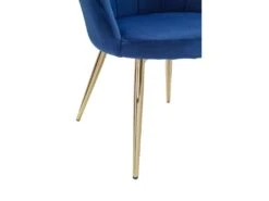 Chaise De Salle à Manger Tulip Velours / Chaise De Cuisine Rembourrée En Métal Shell Chair -Mobilia Boutique chaise 22802889