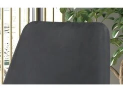 Chaise MICRA PU Gris Foncé, Dimensions: H86 X L49 X P61 Cm, Idéal Pour Un Salon De Prestige 10 Chaise MICRA PU Gris Foncé, Dimensions: H86 X L49 X P61 Cm, Idéal Pour Un Salon De Prestige -Mobilia Boutique chaise 22804219
