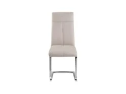 Chaise ALI PU Capuccino, Dimensions: H101 X L42 X P61 Cm, Idéal Pour Une Salle A Manger Unique -Mobilia Boutique chaise 22804245