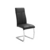 Chaise ALI PU Noir, Dimensions: H101 X L42 X P61 Cm, Idéal Pour Une Salle A Manger Unique 2 Chaise ALI PU Noir, Dimensions: H101 X L42 X P61 Cm, Idéal Pour Une Salle A Manger Unique -Mobilia Boutique chaise 22804257