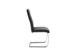 Chaise ALI PU Noir, Dimensions: H101 X L42 X P61 Cm, Idéal Pour Une Salle A Manger Unique -Mobilia Boutique chaise 22804265