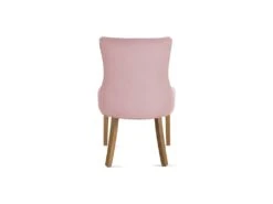 Chaise ROYA Tissus Rose, Dimension H93 X L56 X P60, Idéal Pour Votre Cuisine Ou Salle à Manger -Mobilia Boutique chaise 22925825