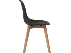 Lot De 2 Chaises Cuisine Style Scandinave NAO (noir) -Mobilia Boutique chaise 23022073