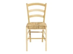 Lot De 2 Chaises PAYSANNE - Hêtre Massif & Paille De Riz - Teinte : Naturel 16 Lot De 2 Chaises PAYSANNE - Hêtre Massif & Paille De Riz - Teinte : Naturel -Mobilia Boutique chaise 231675