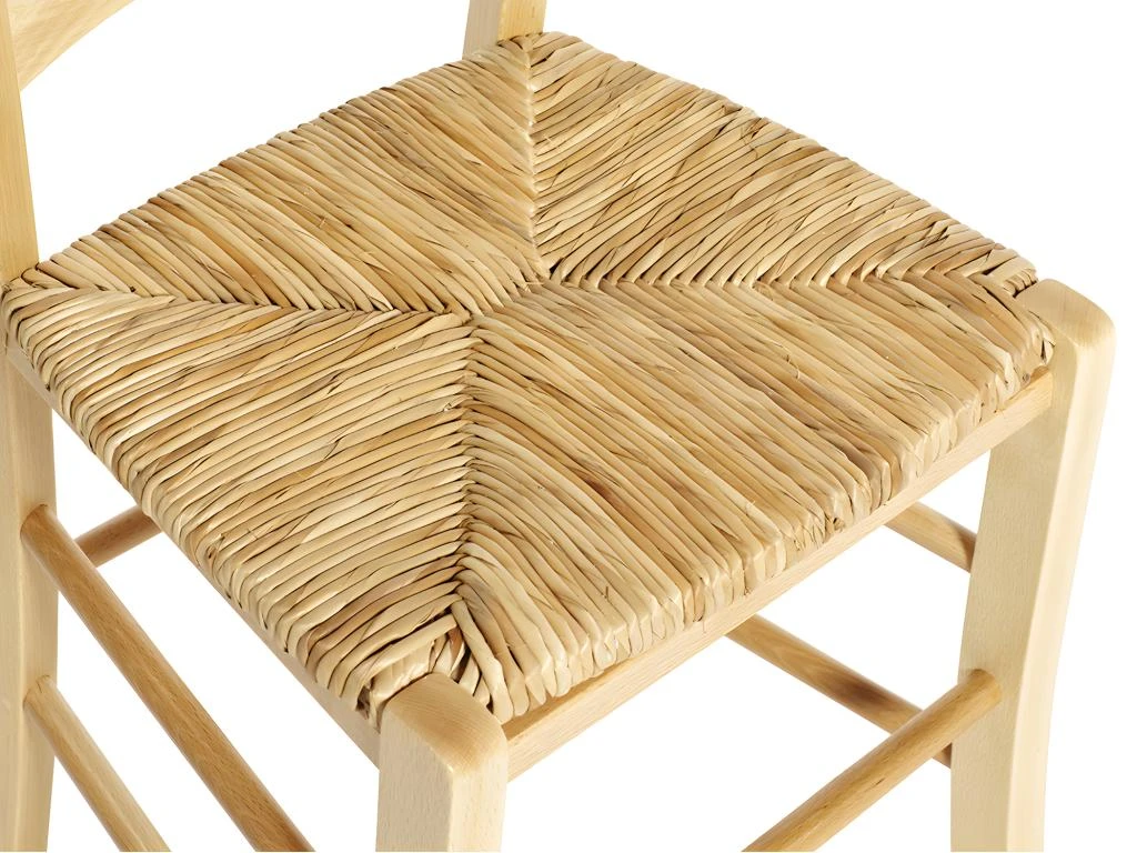Lot De 2 Chaises PAYSANNE - Hêtre Massif & Paille De Riz - Teinte : Naturel 10 Lot De 2 Chaises PAYSANNE - Hêtre Massif & Paille De Riz - Teinte : Naturel – Image 8