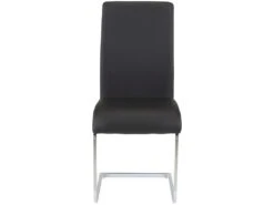 Lot De 4 Chaises LIRICA - Simili Noir -Mobilia Boutique chaise 261843