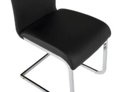 Lot De 4 Chaises LIRICA - Simili Noir -Mobilia Boutique chaise 261851