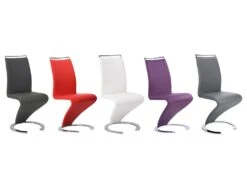 Lot De 2 Chaises TWIZY - Simili Noir 9 Lot De 2 Chaises TWIZY - Simili Noir -Mobilia Boutique chaise 267003