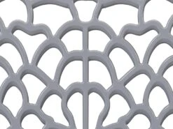 Lot De 2 Chaises Empilables DIADEME - Polypropylène - Gris Clair -Mobilia Boutique chaise 269765