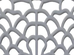 Lot De 6 Chaises Empilables DIADEME - Polypropylène - Gris Clair -Mobilia Boutique chaise 269785