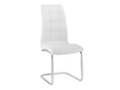 Lot De 6 Chaises NADYA - Simili - Blanc -Mobilia Boutique chaise 327841