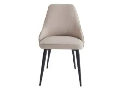 Lot De 6 Chaises EZRA - Tissu Et Métal - Crème 12 Lot De 6 Chaises EZRA - Tissu Et Métal - Crème -Mobilia Boutique chaise 439927