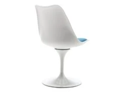 Chaise En Polypropylène, Tissu Et Métal - Bleu Et Blanc - XAFY -Mobilia Boutique chaise 497851