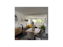 Lot De 2 Chaises ROSARIO - Effet Velours Et Métal Noir - Taupe -Mobilia Boutique chaise 500409