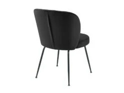 Lot De 6 Chaises En Velours Et Métal - Noir - POLPONA De Pascal MORABITO -Mobilia Boutique chaise 6841989