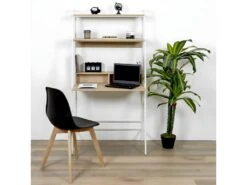 MELYA - Lot De 4 Chaises Scandinaves Noires -Mobilia Boutique chaise 8935781