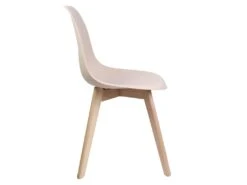 MELYA - Lot De 6 Chaises Scandinaves Roses -Mobilia Boutique chaise 8936621