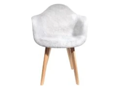 STYGN - Lot De 2 Fauteuils Avec Maille Grise -Mobilia Boutique chaise 8938427