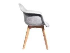 STYGN - Lot De 2 Fauteuils Avec Maille Grise -Mobilia Boutique chaise 8938429