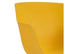 ANDREA - Chaise Scandinave Curry Pied Métal Effet Bois (x4) -Mobilia Boutique chaise 8938547