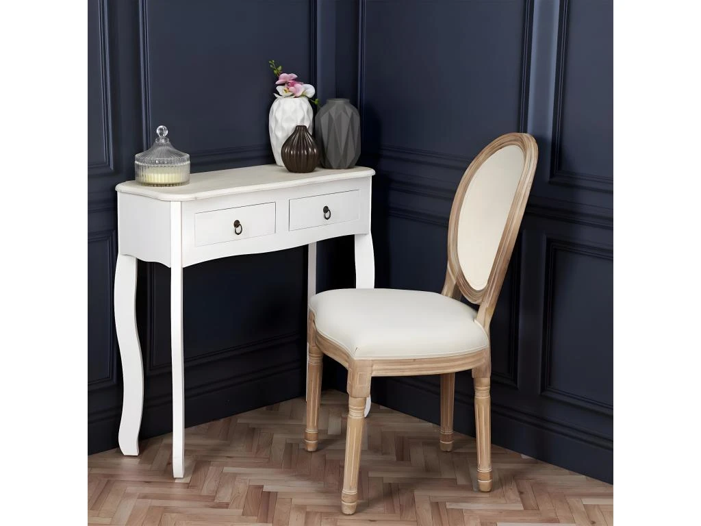 MELINDA - Lot De 2 Chaises Baroques Avec Dossier Canné 4 MELINDA - Lot De 2 Chaises Baroques Avec Dossier Canné – Image 2