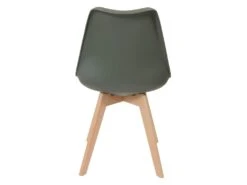 MEDALINE - Lot De 6 Chaises Scandinaves Kaki -Mobilia Boutique chaise 9243501