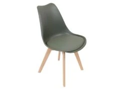 MEDALINE - Lot De 2 Chaises Scandinaves Kaki -Mobilia Boutique chaise 9244387